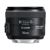 Canon EF 35mm f/2 IS USM Wide-Angle Lens - Black