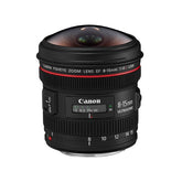 Canon EF 8-15mm f/4L Fisheye USM Ultra-Wide Zoom Lens