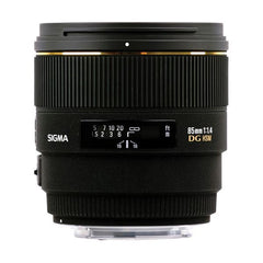 Sigma 85mm f/1.4 EX DG HSM Lens For Nikon Digital SLR Cameras