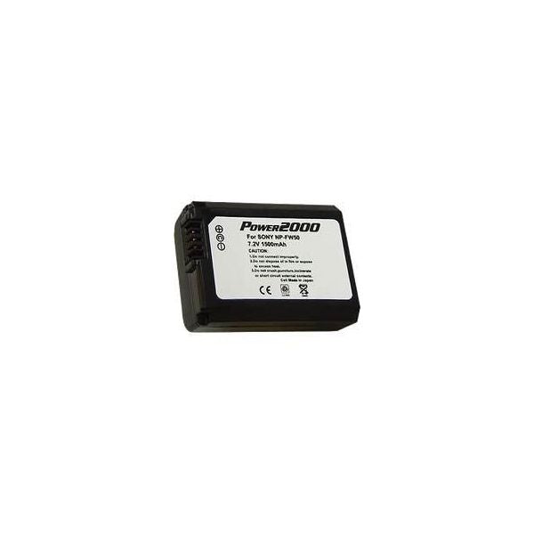 NPF-W50 Extended Life Battery for Sony NEX-3/ NEX-5/NEX 7 D-SLR Cameras
