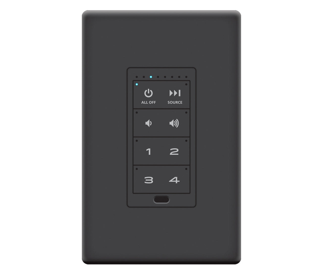 In-Wall Keypad for Mirage Audio Systems