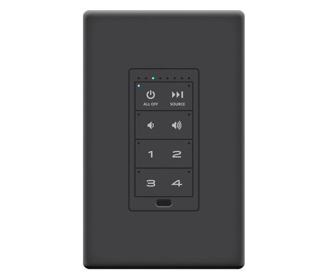 In-Wall Keypad for Mirage Audio Systems