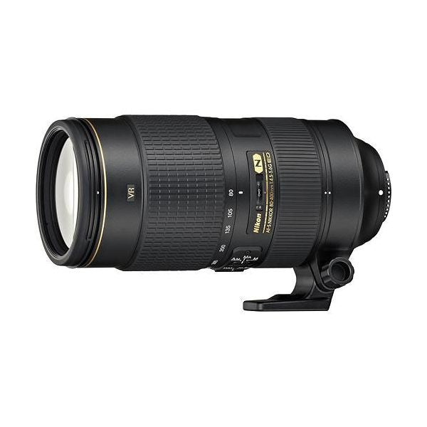 AF-S NIKKOR 80-400mm f/4.5-5.6G ED VR Telephoto Zoom Lens - Black