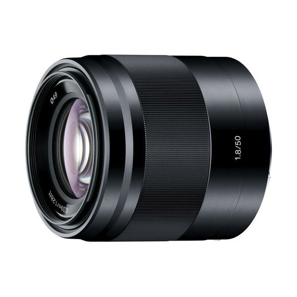 Sony E 50mm f/1.8 OSS Lens -Black