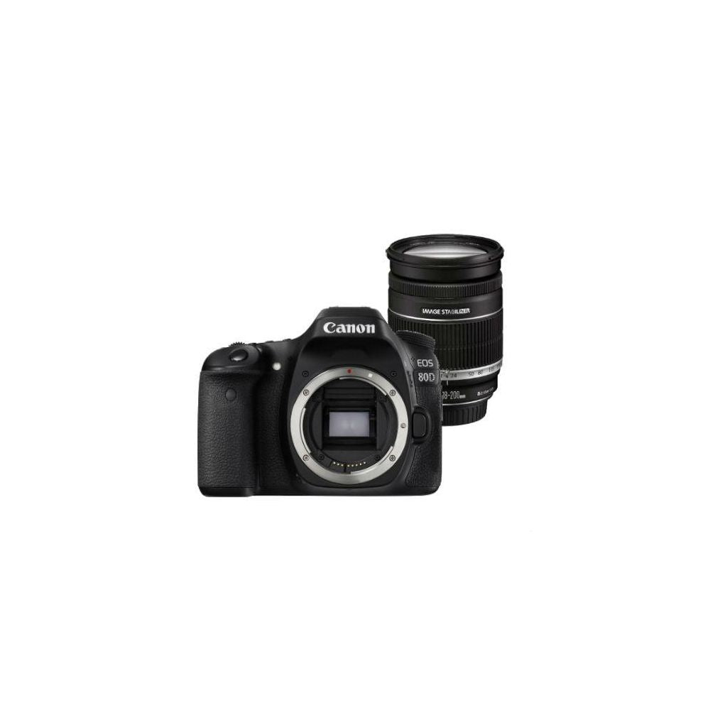 Canon EOS 80D Digital SLR Camera + 18-200mm f/3.5-5.6 IS Lens