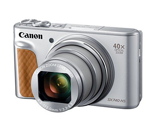 Canon PowerShot SX740 HS Digital Camera (Silver)